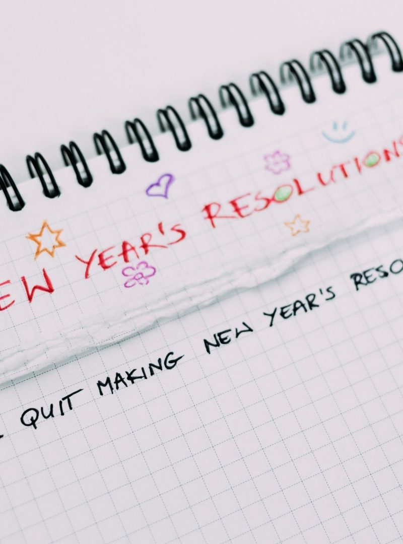 Why I Resolve to Have Goals vs. Resolutions